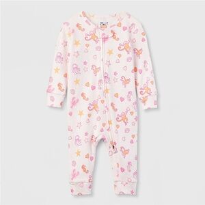 ROLLER ROBBIT x TARGET Baby Sea Life Bodysuit Pink
